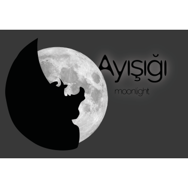 Ayışığı (Moonlight) logosunu arıyor yarışmasına tasarımcı Orçun tarafından sunulan  tasarım 
