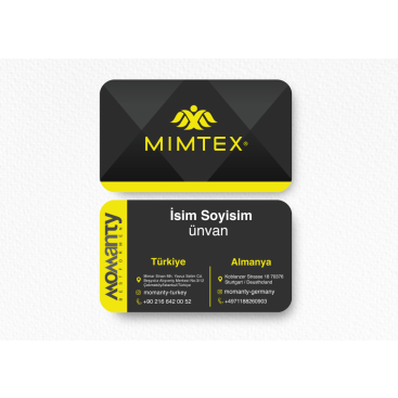 Etkileyici modern bir KARTVİZİT... yarışmasına tasarımcı vetotasarım tarafından sunulan  tasarım 