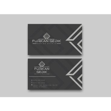 Mimarlık ofisi logo ve kartvizit tasarım yarışmasına tasarımcı Murat Altun  tarafından sunulan  tasarım 