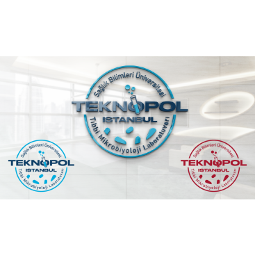 Tıbbi Mikrobiyoloji Laboratuvar Logosu yarışmasına tasarımcı Furkan Aklan tarafından sunulan  tasarım 