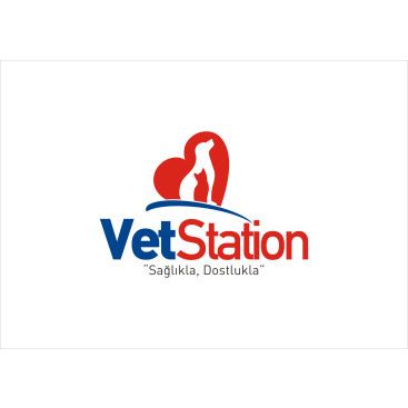 VET STATION VETERİNER KLİNİĞİ   LOGO  yarışmasına tasarımcı RΛPİDO tarafından sunulan  tasarım 
