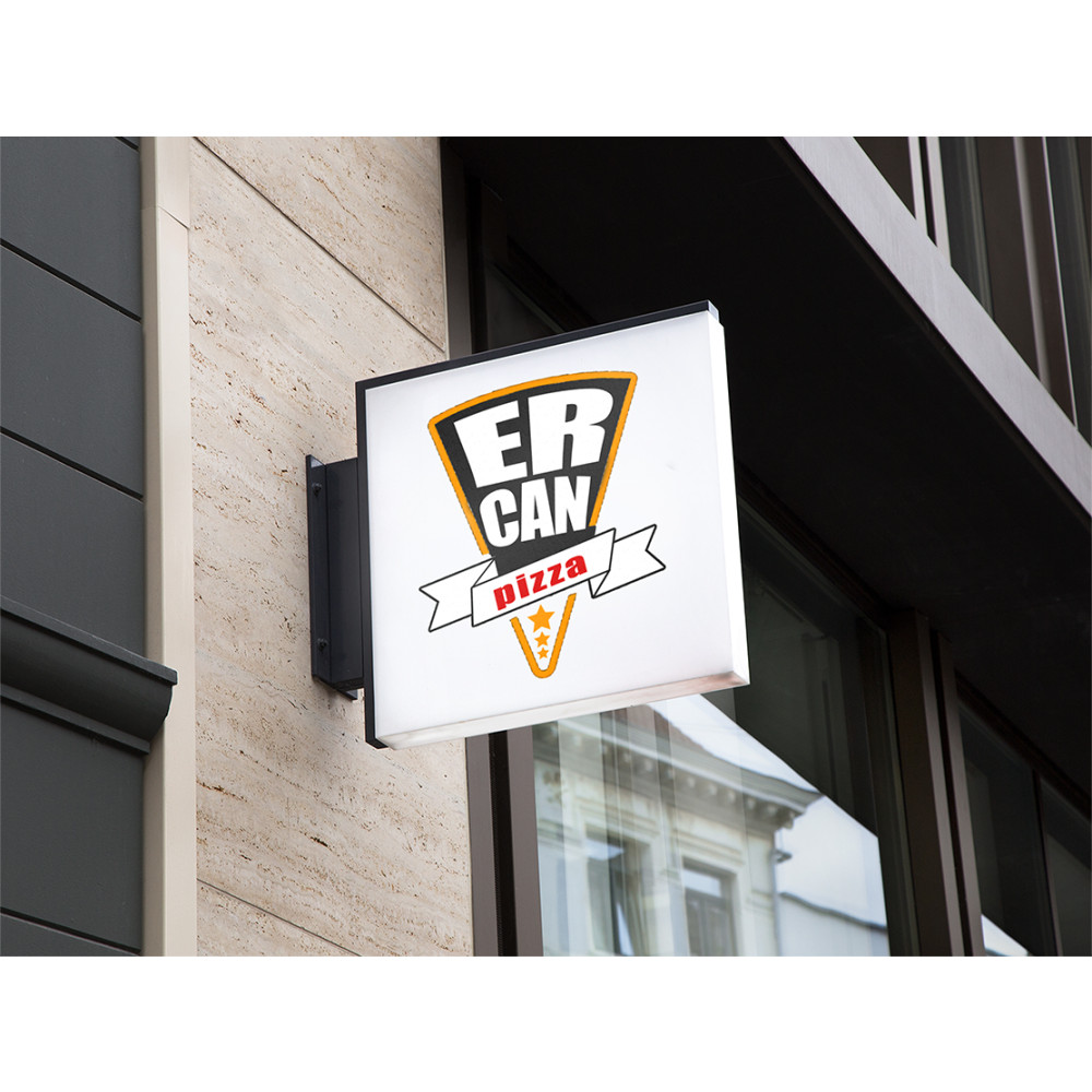 ERCAN PİZZA yarışmasına mertbozdemir tarafından girilen tasarım