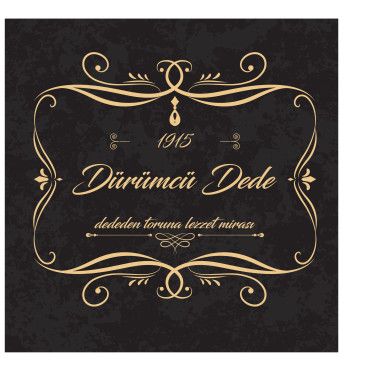 Sade ve klas bir tabela  yarışmasına tasarımcı engindirgen tarafından sunulan  tasarım 