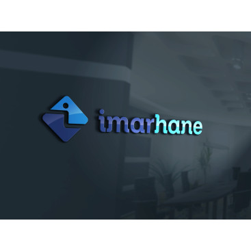 İMARHANE YAPI MİM.MÜH A.Ş. ŞİRKET LOGOSU yarışmasına tasarımcı Ahenk tarafından sunulan  tasarım