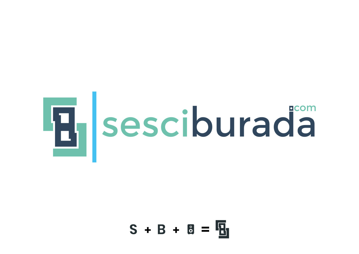 Tasarlayan Logomotifim®-Sesciburada E-Ticaret sistemiz için logo