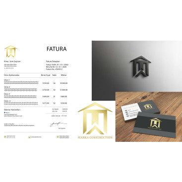 MAKRO CONSTRUCTION İNŞAAT yarışmasına tasarımcı Gloody Graphic tarafından sunulan  tasarım 