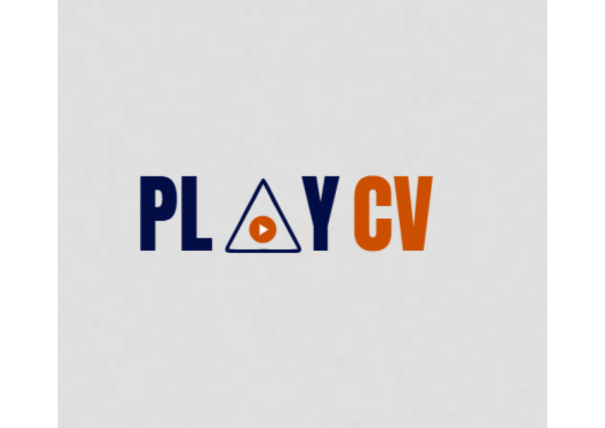 Videolu CV platformu için logo tasarımı yarışmasına tasarımcı inanç doğan tarafından sunulan  tasarım 