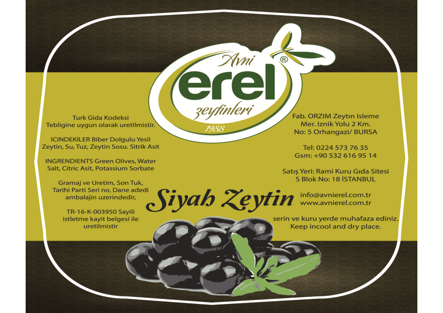 zeytin tasarımı kazanana zeytin kargo yarışmasına tasarımcı GhostSpy tarafından sunulan  tasarım 