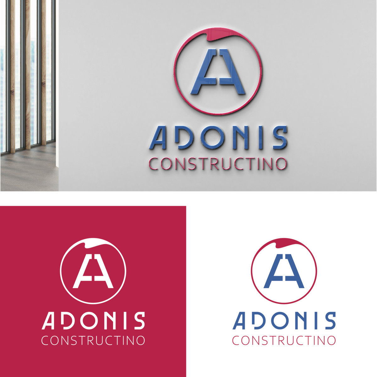 Tasarlayan seydanurblgn-Adonis Construction Logo Tasarımı