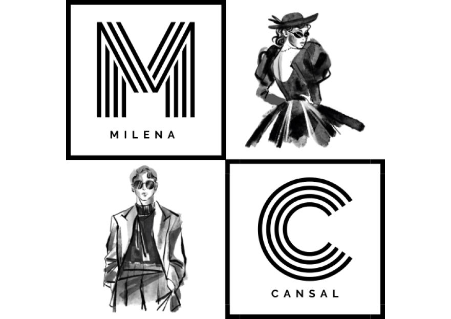 MODA MARKASI İÇİN LOGO TASARIMI yarışmasına tasarımcı izelunal tarafından sunulan  tasarım 