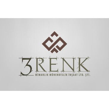 3 RENK MİMARLIK LOGO TASARIMI yarışmasına tasarımcı Rapsodi tarafından sunulan  tasarım 