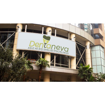 Diş kliniği için logo tasarımı yarışmasına tasarımcı ENESART tarafından sunulan  tasarım 