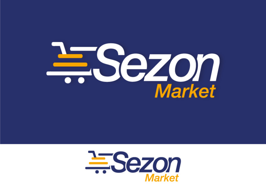 -SEZON MARKET - temel ihtiyaç marketi yarışmasına tasarımcı dcreagraph tarafından sunulan  tasarım 