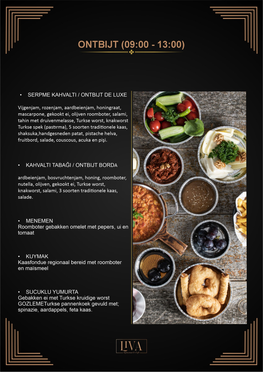 Tasarlayan yasemin esen-Restoran cafe tarzı menü tasarımı 