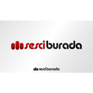 Sesciburada E-Ticaret sistemiz için logo yarışmasına tasarımcı comlektegrafik tarafından sunulan  tasarım 