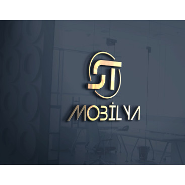FİRMAMIZ S&T MOBİLYA İÇİN LOGO TASARIMI yarışmasına tasarımcı Snmslmz tarafından sunulan  tasarım 