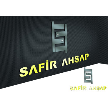 Ahşap kapı imalatçısı için logo tasarımı yarışmasına tasarımcı Erdem creative  tarafından sunulan  tasarım 