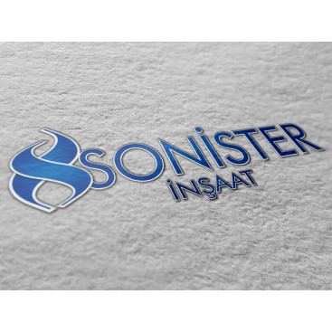 SONİSTER adlı inşaat firmasına logo  yarışmasına tasarımcı grafAkir_aciZz tarafından sunulan  tasarım 