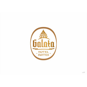 Galata Hotel & Suites Logo tasarımı yarışmasına tasarımcı ASL REKLAM tarafından sunulan  tasarım 