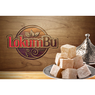 Lokumun yeni merkezi LokumBu.com'a Logo yarışmasına tasarımcı RΛPİDO tarafından sunulan  tasarım 