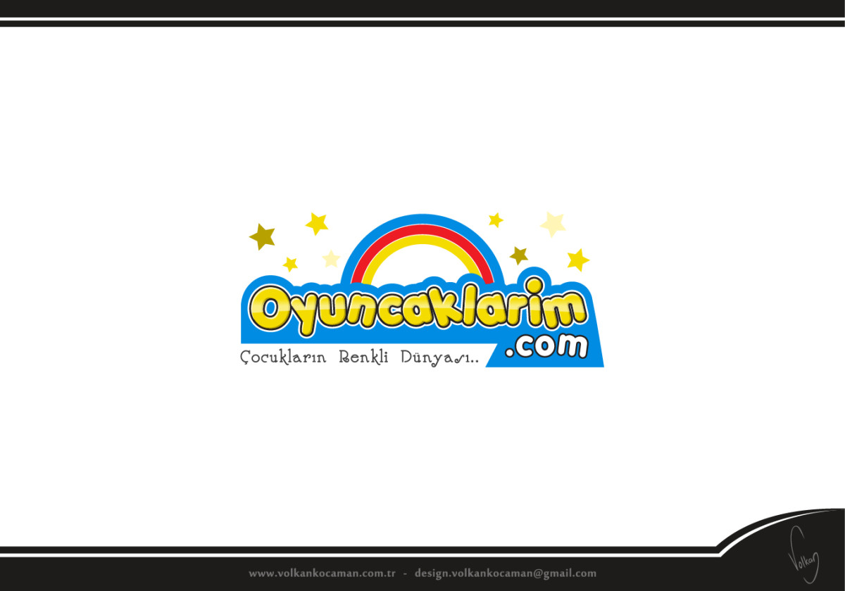 Tasarlayan volkanKocaman-Oyuncak sitemize yeni logo tasarımı 