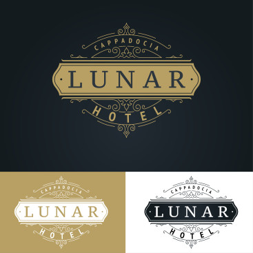 Kapadokya'da Hotel Logo ve Kurumsal Kiml yarışmasına tasarımcı volkancck tarafından sunulan  tasarım 