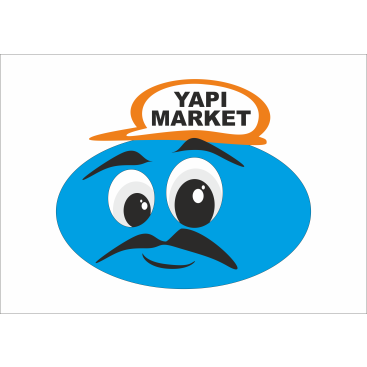 yapı market için maskot yarışmasına tasarımcı cagrisolakoglu tarafından sunulan  tasarım 
