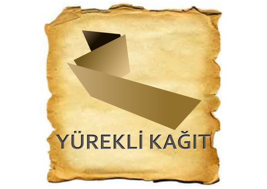 Yürekli Kağıt Yeni Logosunu Arıyor. yarışmasına tasarımcı Hancı tarafından sunulan  tasarım 