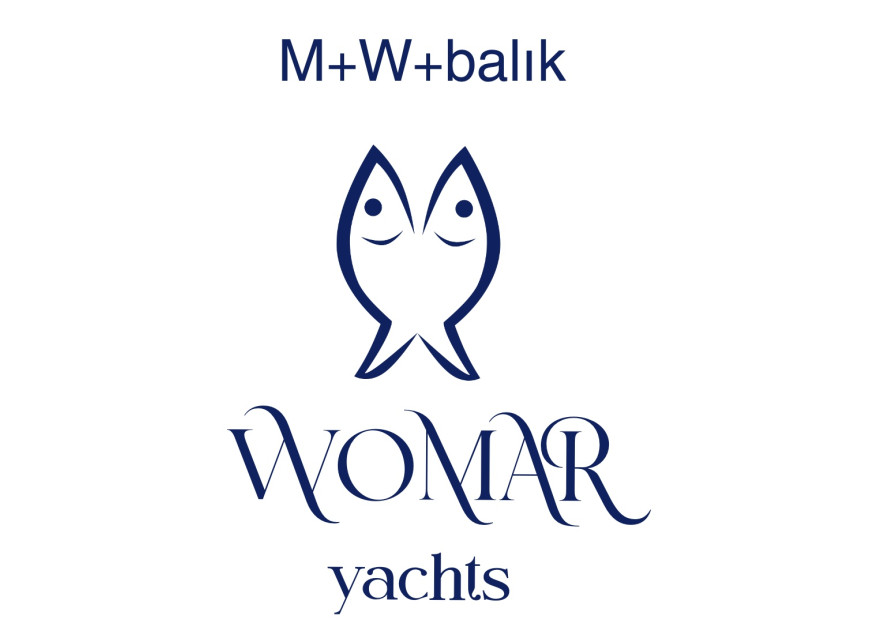Yeni kurulan yat imalat firmamıza logo yarışmasına tasarımcı muka production tarafından sunulan  tasarım 