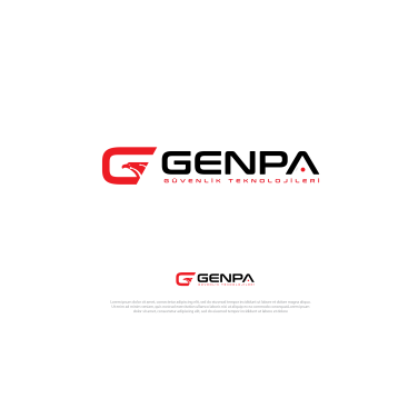 GENPA LOGOSUNU ARIYOR yarışmasına tasarımcı Kalzeno tarafından sunulan  tasarım 