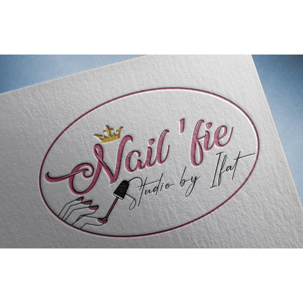 Tırnak tasarım firması için logo çalışma