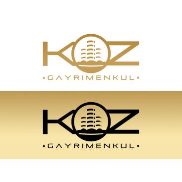 Gayrimenkul Firmamız İçin Logo Tasarım yarışmasına tasarımcı oguzhankof tarafından sunulan  tasarım 