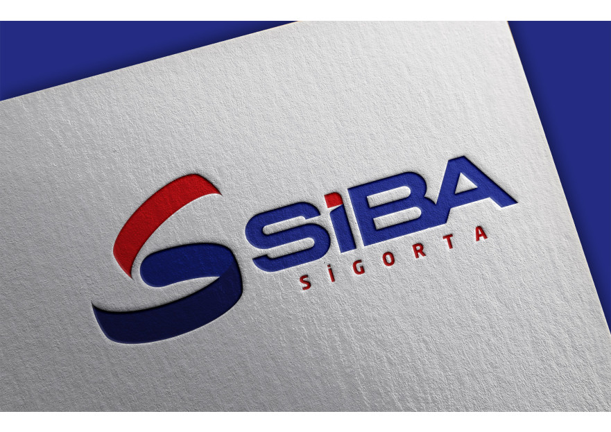 Siba Sigorta yeni logo tasarımı yarışmasına tasarımcı SantaCrea tarafından sunulan  tasarım 