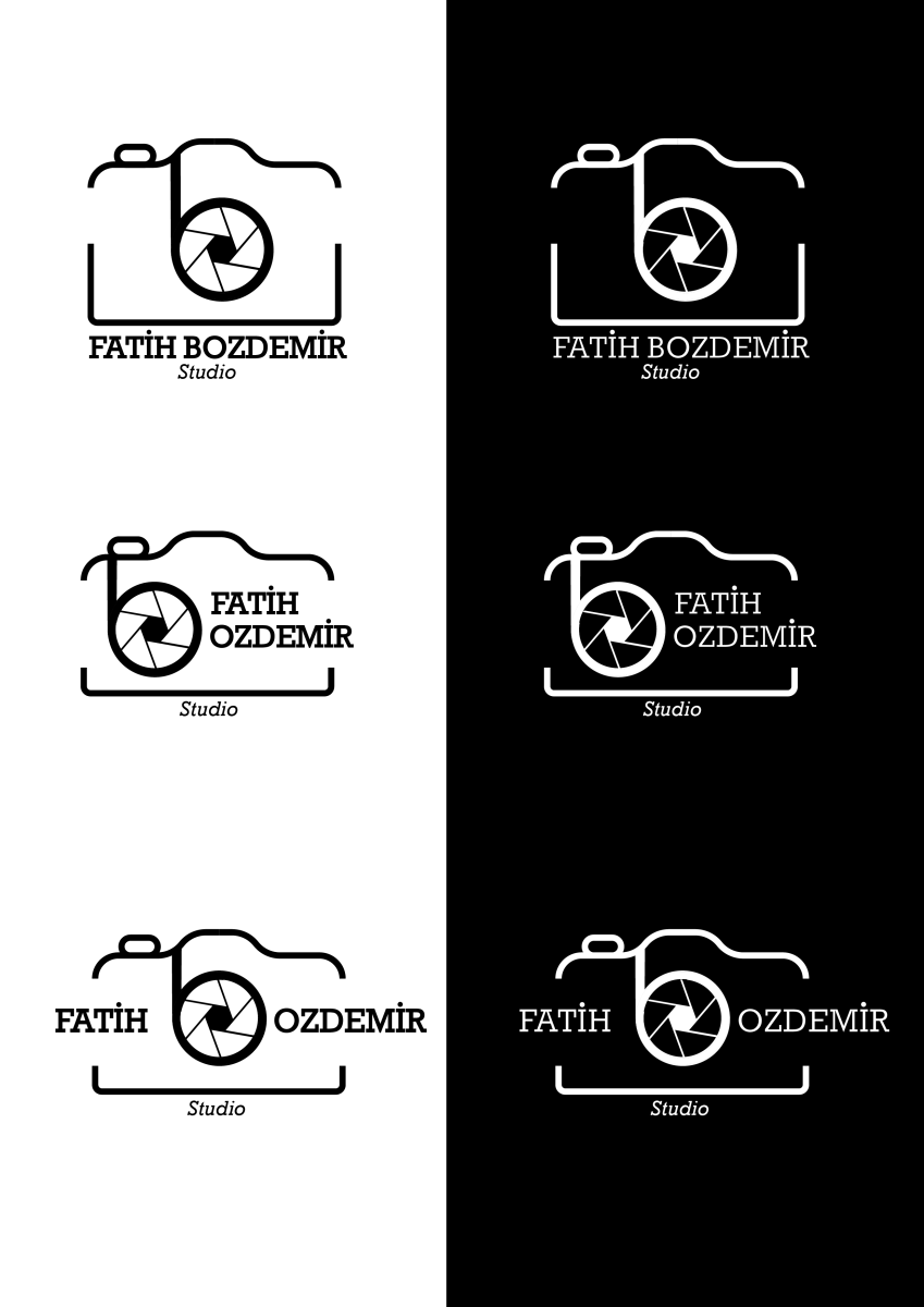 Tasarlayan SMYR-FATİH BOZDEMİR FOTOĞRAFÇI LOGO