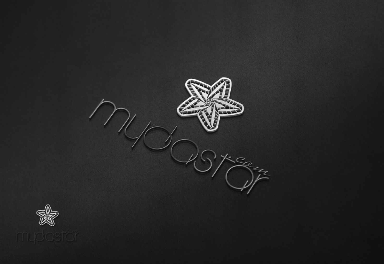 Tasarlayan grafikseli-mydastar.com logo