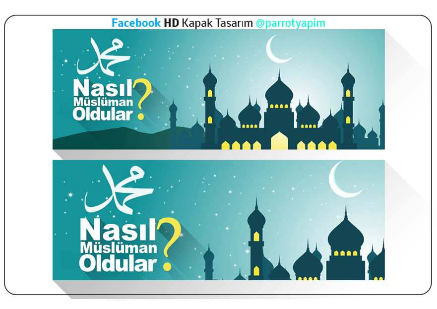 Nasıl müslüman oldular ? yarışmasına DesingStudios tarafından girilen tasarım