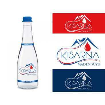 kisarna maden suyu için logo çalışması yarışmasına tasarımcı Etrah™ tarafından sunulan  tasarım 