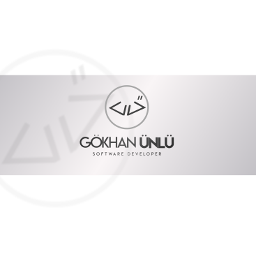 Yazılımcı için Kişisel Logo Çalışması yarışmasına tasarımcı hcetinel tarafından sunulan  tasarım 