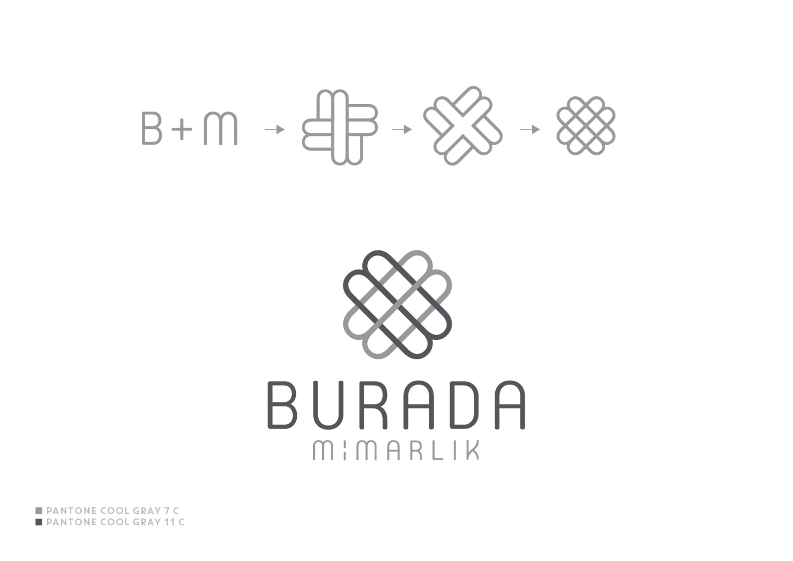 Tasarlayan Metteyya-Burada Mimarlık Logo Tasarımı