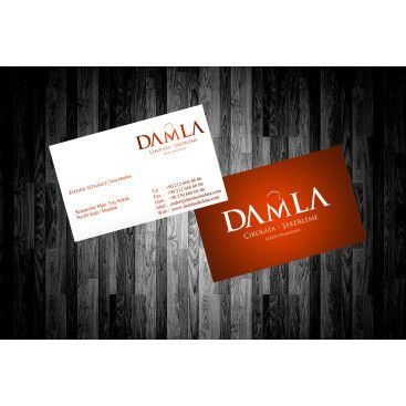 DAMLA Çikolata ve Şekerleme logo tasarım yarışmasına tasarımcı celender tarafından sunulan  tasarım 