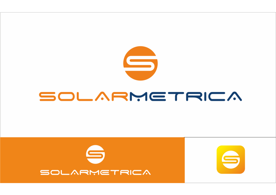 solarmetrica.com İçin Yenilikçi Logo yarışmasına tasarımcı ErcanH tarafından sunulan  tasarım 
