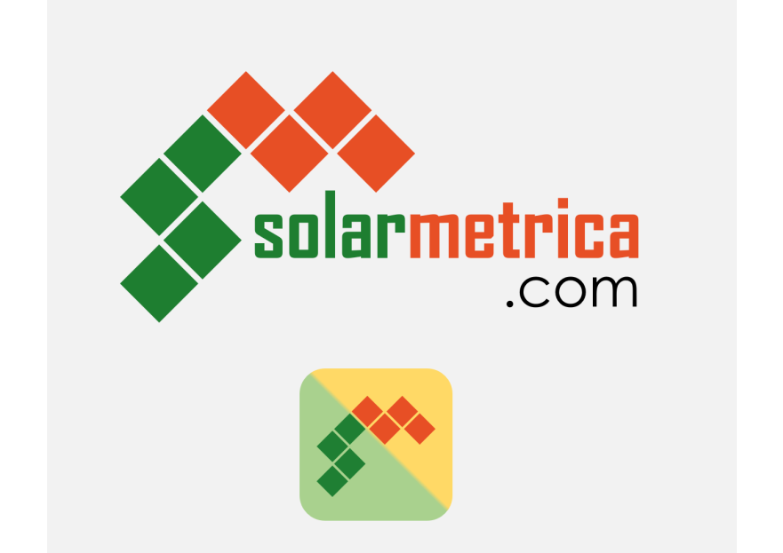 solarmetrica.com İçin Yenilikçi Logo yarışmasına tasarımcı FeritAliyev tarafından sunulan  tasarım 