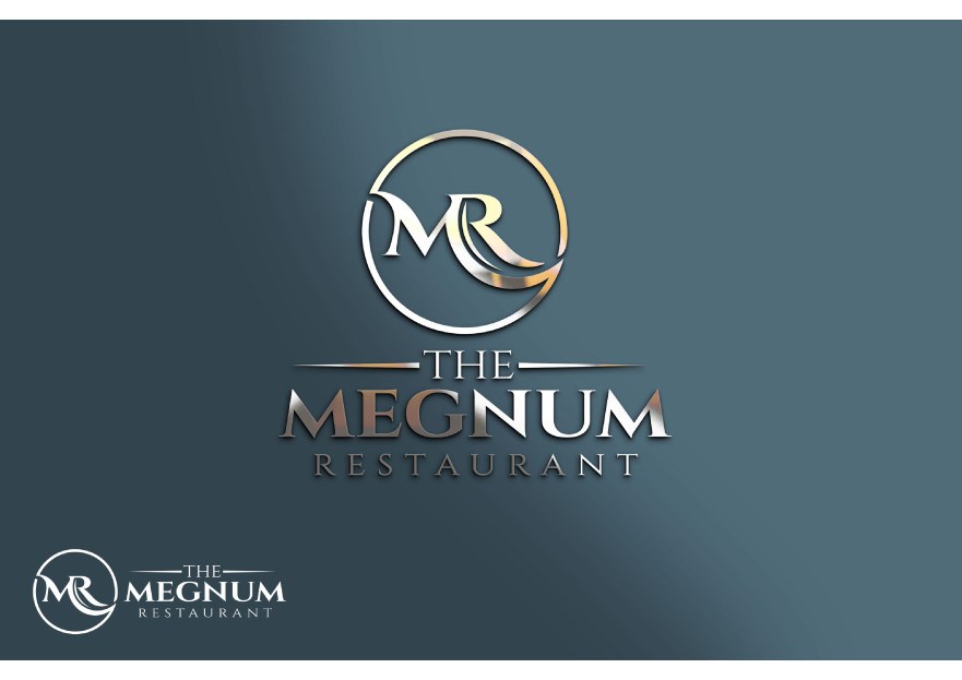 The Megnum Restoranı İçin Logo Tasarım. yarışmasına tasarımcı kuzfe35 tarafından sunulan  tasarım 
