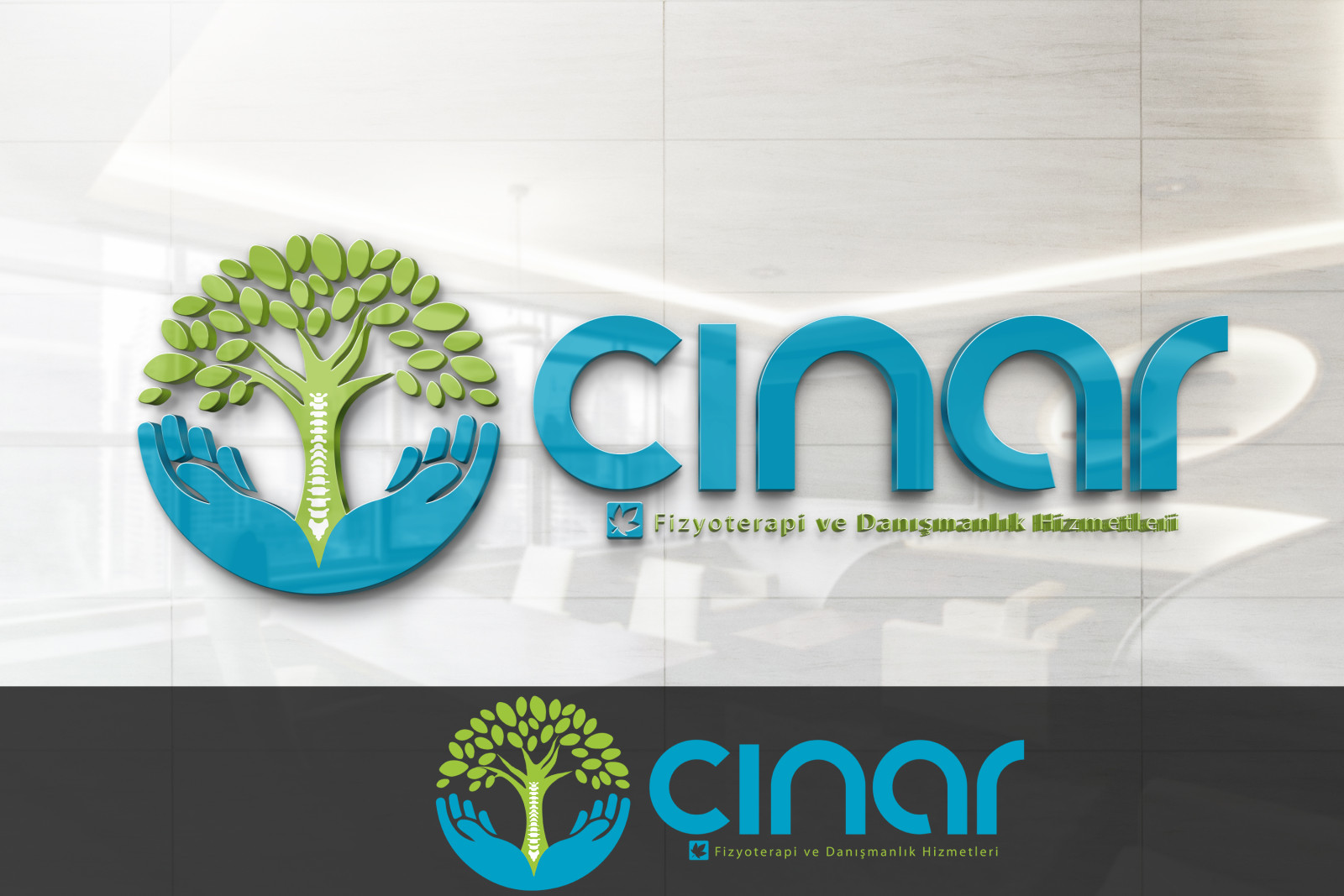 Tasarlayan ALFA™-Fizyoterapi kliniğim için logo tasarımı