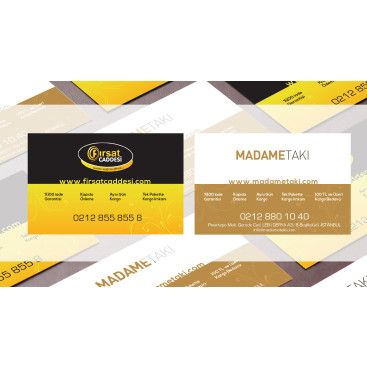 2 Marka Tek Kartvizit yarışmasına tasarımcı •Peregrine• tarafından sunulan  tasarım 