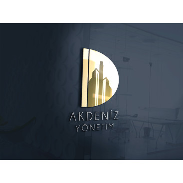 AKDENİZ YÖNETİM LOGO TASARIMI yarışmasına tasarımcı evren tarafından sunulan  tasarım 