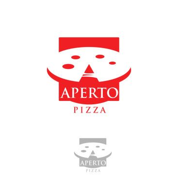 APERTO PİZZA LOGOSUNU ARIYOR yarışmasına tasarımcı grfkismail tarafından sunulan  tasarım 