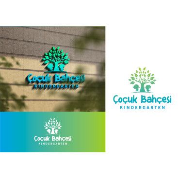Kres gündüz cocuk bakimevi icin logo  yarışmasına tasarımcı RΛPİDO tarafından sunulan  tasarım 