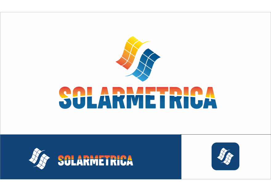 solarmetrica.com İçin Yenilikçi Logo yarışmasına tasarımcı ErcanH tarafından sunulan  tasarım 
