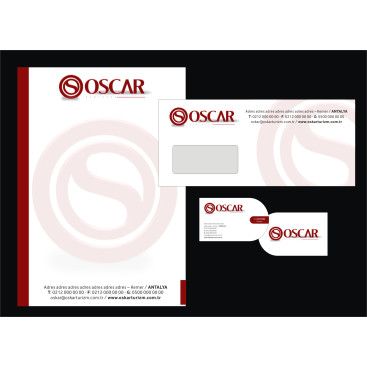 OSCAR TURİZM KURUMSAL KİMLİK TASARIMI yarışmasına tasarımcı RΛPİDO tarafından sunulan  tasarım 